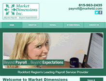 Tablet Screenshot of marketd.com